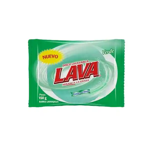 Lava Barra Lavavajilla en Disco Verde