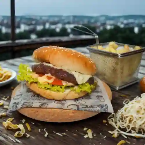 Hamburguesa Res