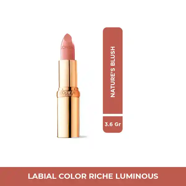 Labial L’Oréal Paris Colour Riche Luminous Natures 3.6 gr