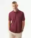 Camiseta Polo Classic Rojo Uva Ultraoscuro Talla M Chevignon
