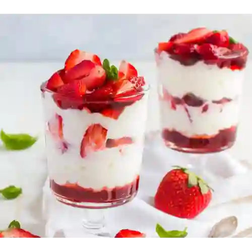 Fresas con Crema