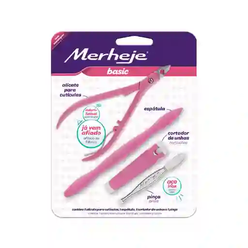 Merheje Conjunto Profesional Plus Basic Rosado