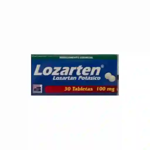 Lozarten 30 Tabletas (100 mg)