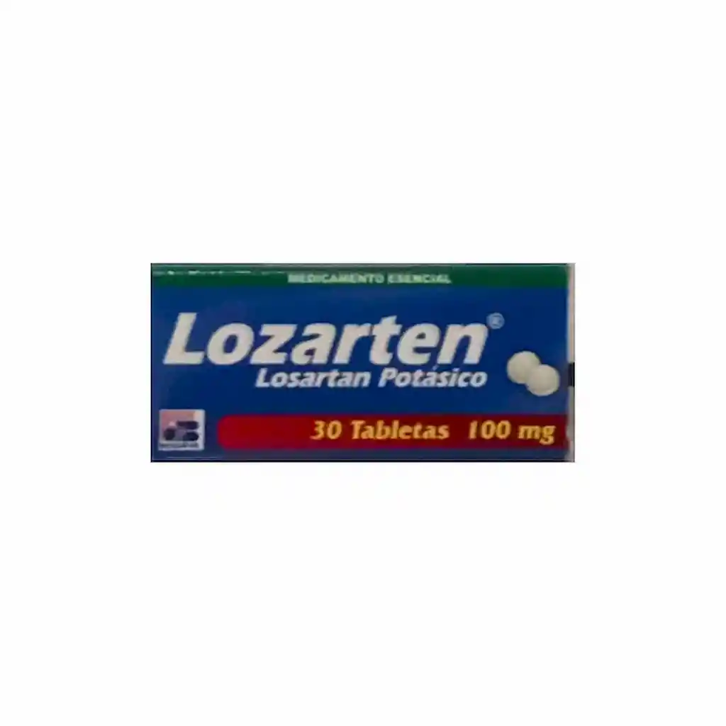 Lozarten 30 Tabletas (100 mg)