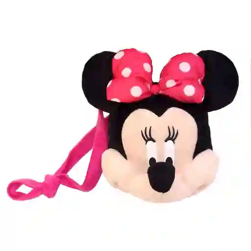 Cartera Con Tira Disney Minnie Mouse Rosado