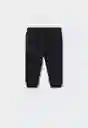 Pantalón Mateo Negro Talla 72 Niños Mango