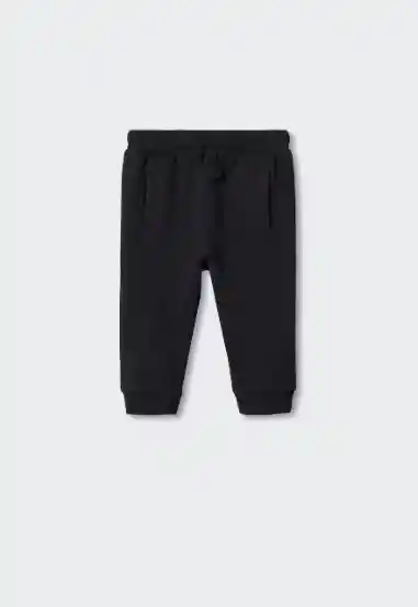 Pantalón Mateo Negro Talla 72 Niños Mango