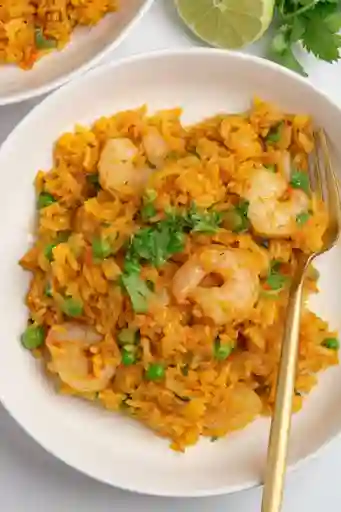 Arroz Al Wok Camarón