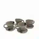Set Pocillo y Plato Oclo Ambiente Gourmet