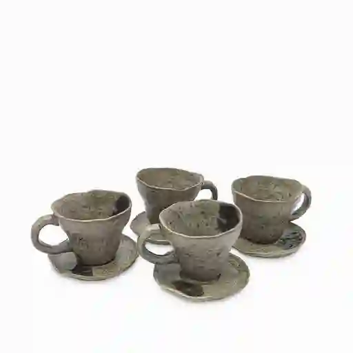 Set Pocillo y Plato Oclo Ambiente Gourmet