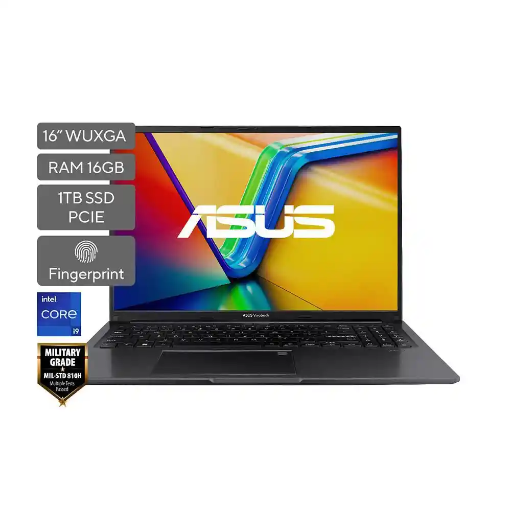 Computador Asus Vivobook 16 Intel Core I9 13900h Ram- 16 Gb 1 Tb Ssd X1605va-mb493w