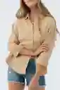 Camisa Manga Larga Leni Mujer