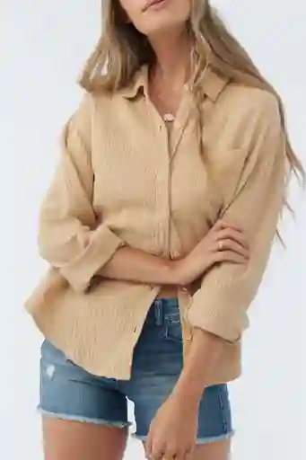 Camisa Manga Larga Leni Mujer