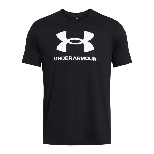 Under Armour Camiseta Sportstyle Logo Hombre Negro Talla LG