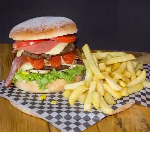 Combo Hamburguesa Super Mix