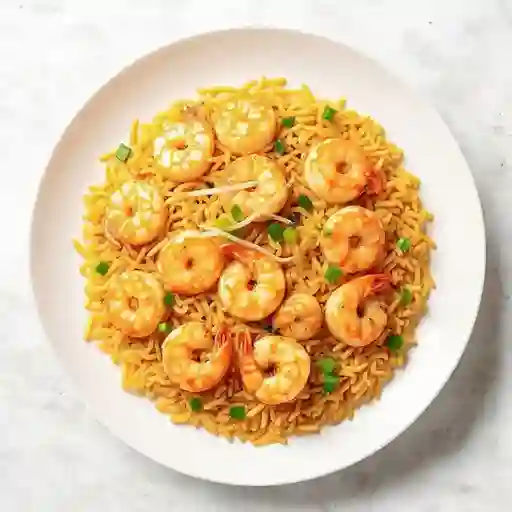 Arroz Chino Camarón y Pollo