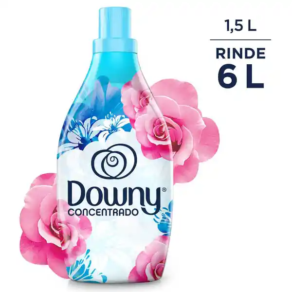 Suavizante Downy Brisa de Verano Concentrado 15L Rinde 4 veces más Aroma de larga duración