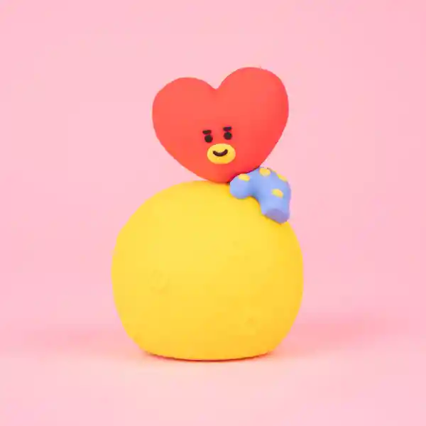 Lámpara de Noche Led Moon Tata Bt21 Miniso