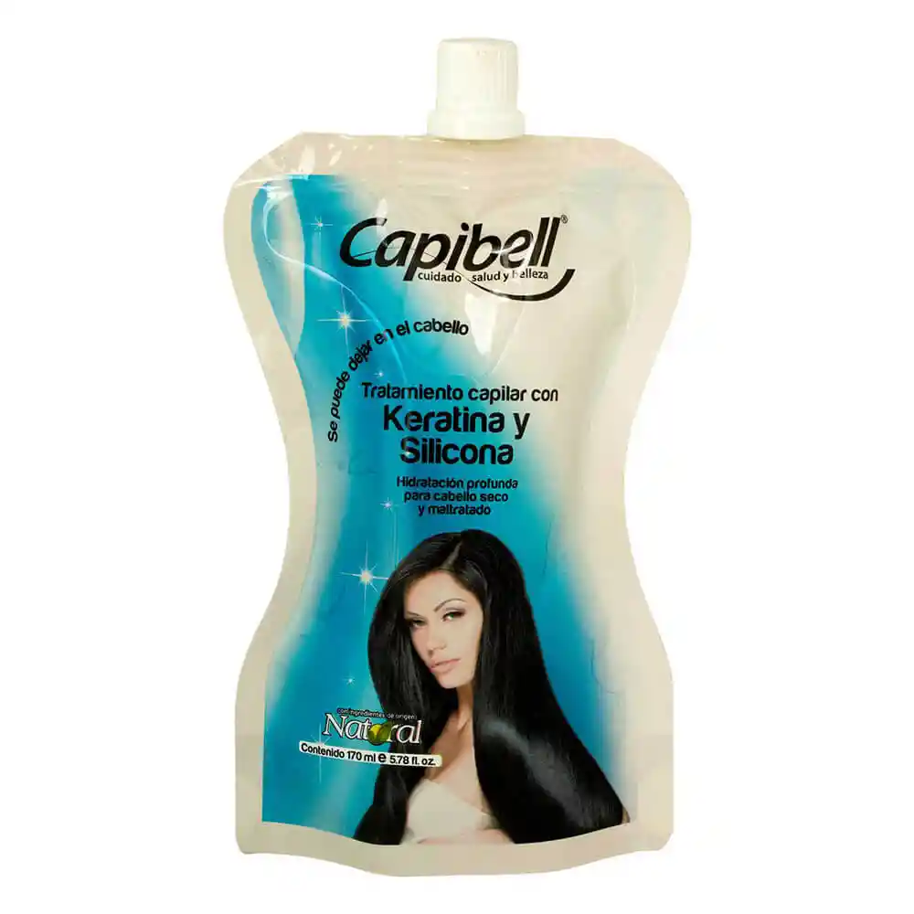 Capibell Tratamiento Capilar Keratina y Silicona