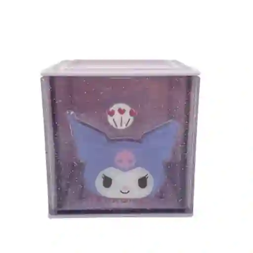 Organizador Plástico Acrílico Kuromi Sanrio Miniso