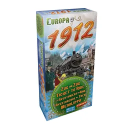 Expansión Juego De Mesa Aventureros Al Tren Europa 1912