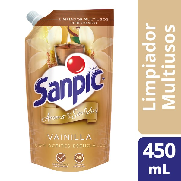 Sanpic Limpia Pisos Aroma a Vainilla 450 ml
