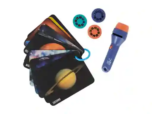 Kit Proyector Linterna Con Tarjetas Casaideas