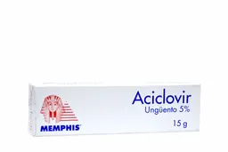 Memphis Aciclovir Ungüento Tópico (5 %)