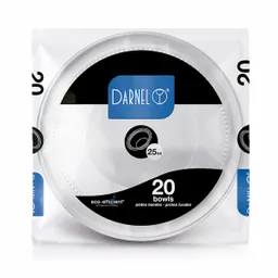 Darnel Plato Hondo Blanco 25 Oz