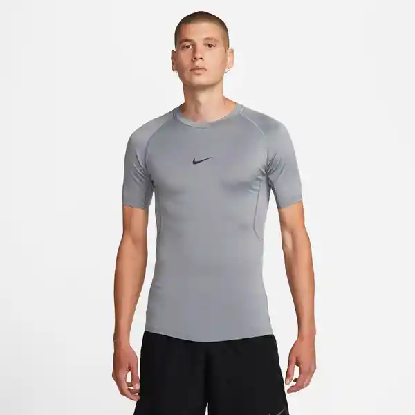 Nike Camiseta M Np Df Tight Top Gris T. L Ref: FB7932-084