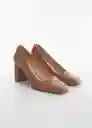 Zapatos Sally Nude Talla 42 Mujer Mango