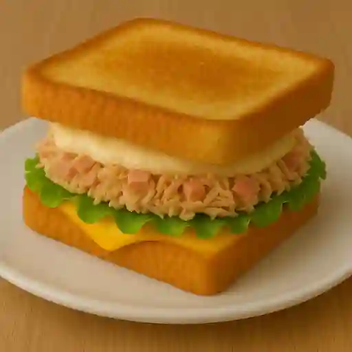 Sandwich de pollo casero