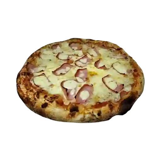 Pizza Jamón y Queso Mediana