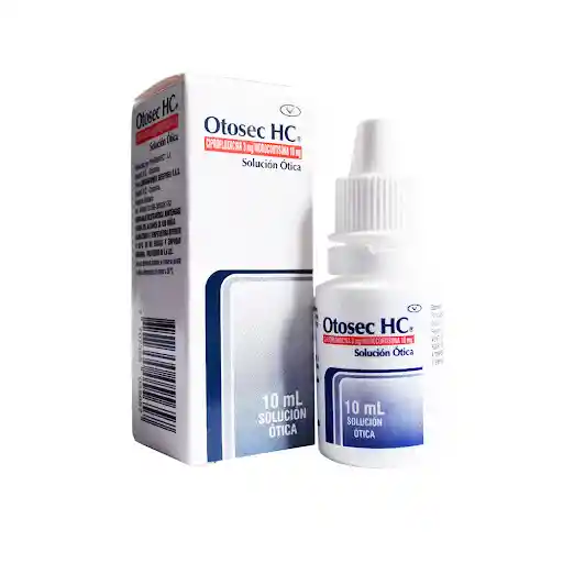 Otosec Hc 0.3% Gotas Solucción Otica
