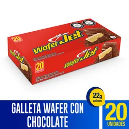 Jet Galletas Wafer Sabor a Chocolate