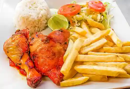 Bandeja con Pollo Asado