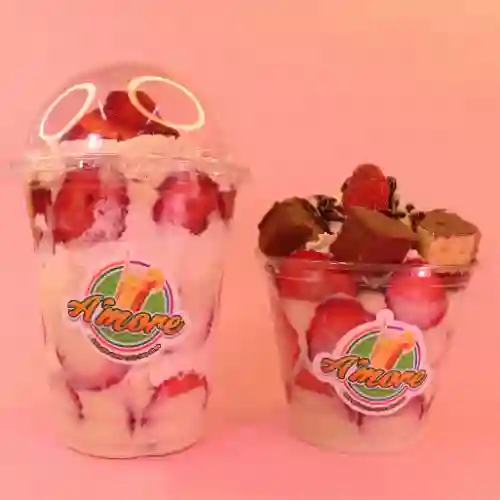 Fresas con Crema