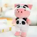 Peluche Banda Para el Cabello y Pijamas Pig Panda Miniso