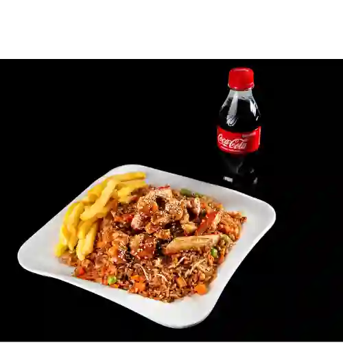 Combo Oriental Personal con Pollo