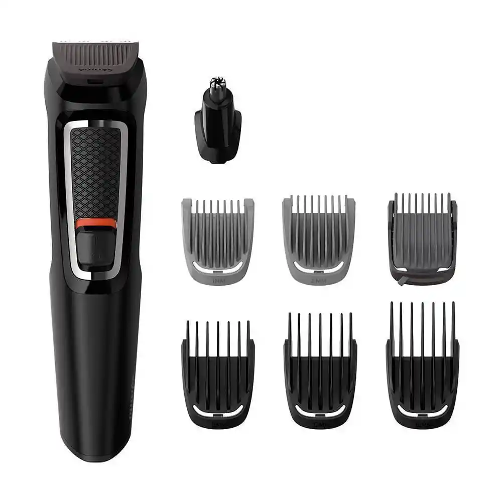 Philips Afeitadora Multigroom 8 en 1 Negro