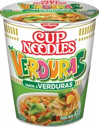 Cup Noodles Pasta Instantánea Sabor a Verduras