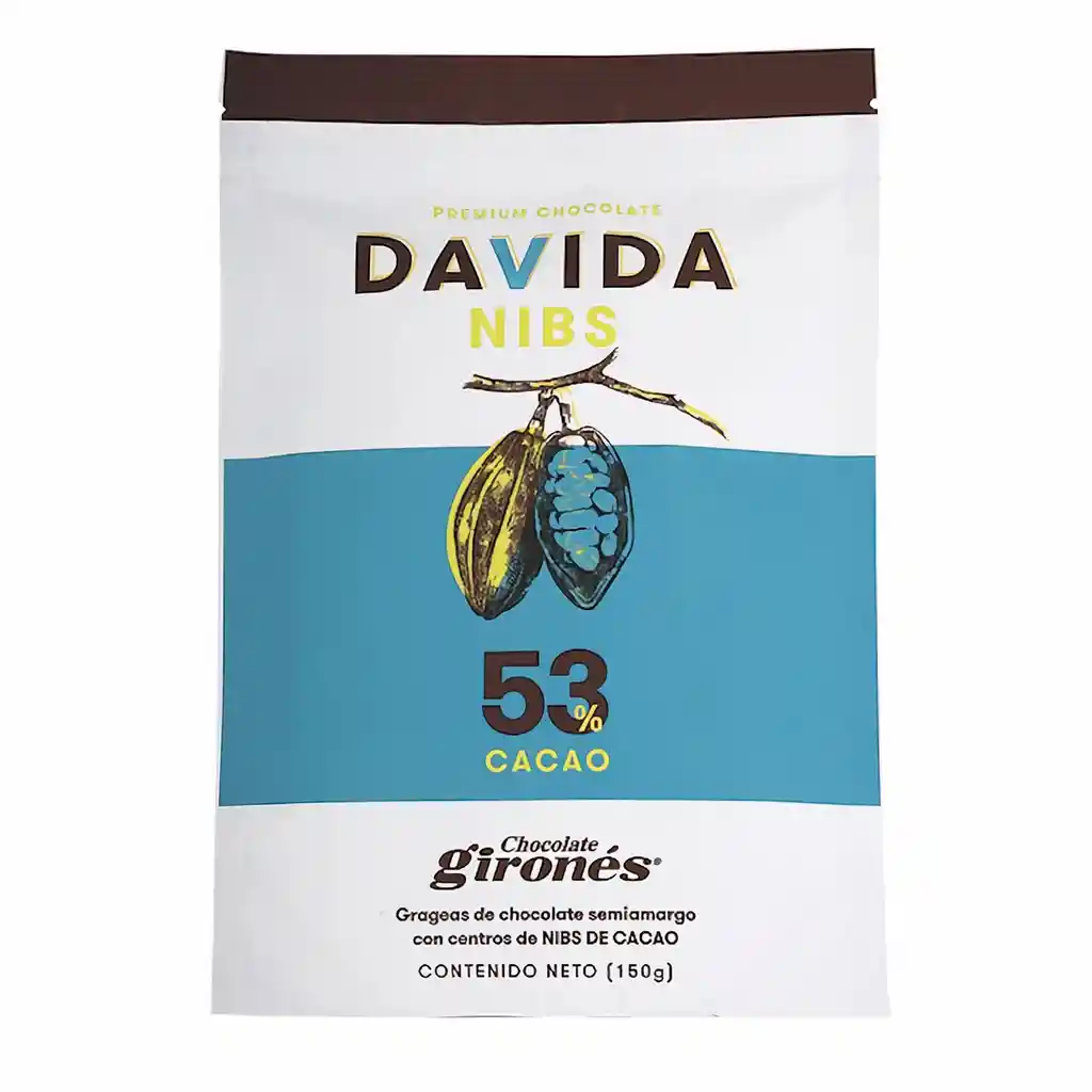 Davida Nibs 53 % Cacao