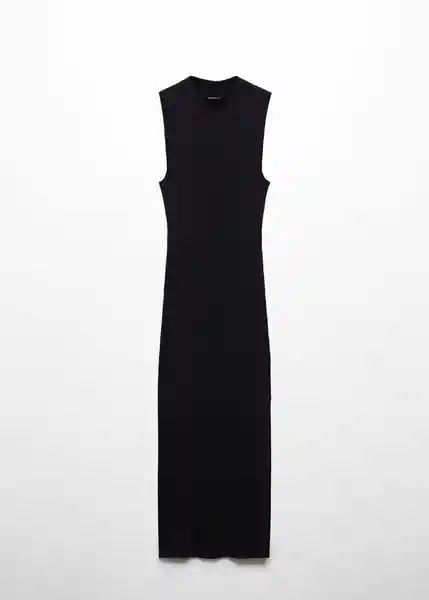 Vestido Perez Negro Talla XS Mujer Mango