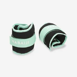 Pesas De Aquagym X2 De 0.5kg - Verde Menta