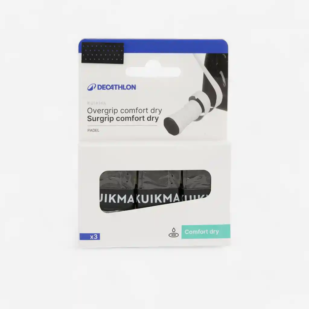 Overgrip De Pádel Comfort Dry Negro