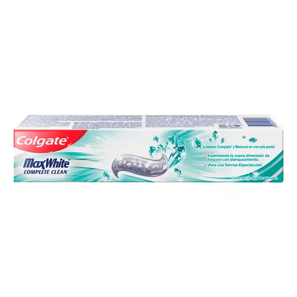 Colgate Pasta Dental Max White Complete Clean Crystal 100 Ml