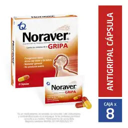 Noraver Gripa (200 mg / 10 mg / 3.33 mg)