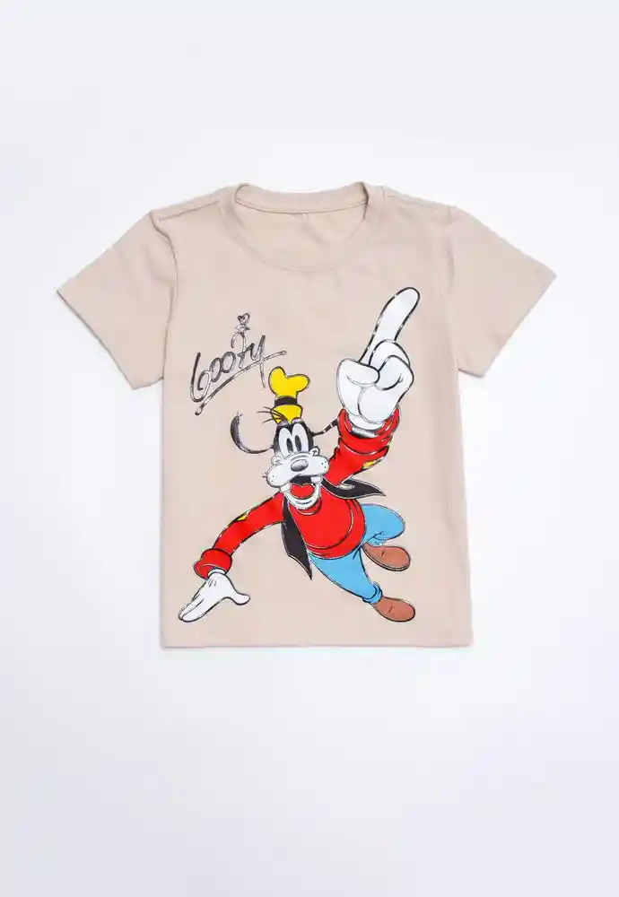 Camiseta Manga Corta 2t-caqui