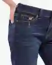Jean Rusty Femenino Azul Dark Talla 6 Chevignon