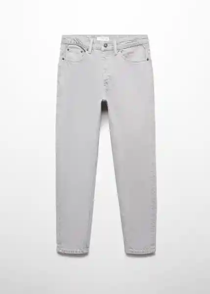 Pantalón Regfitg Niños Gris Talla 19 Mango